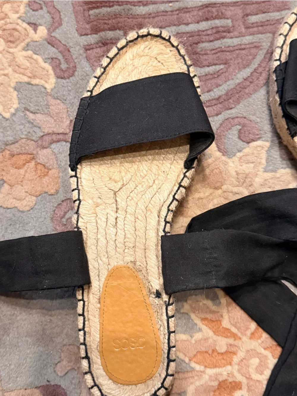 ASOS black ankle